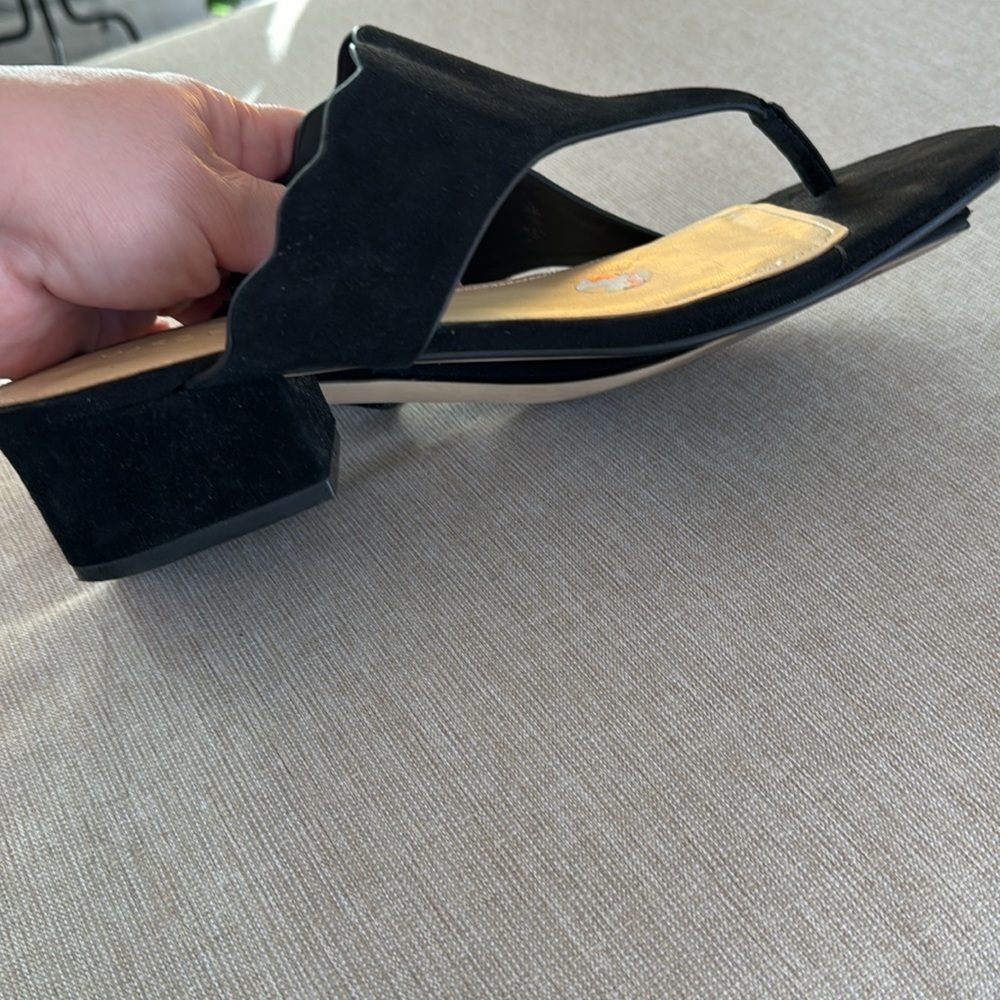 Marc Fischer Suede Sandles - 9 1/2 - Picture 4 of 10